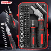 Hi-Spec Ratchet Handles Screwdriver Set Household Combination Toolbox Hardware Magnetic Screw Driver Kit Bit Torx Screwdriver